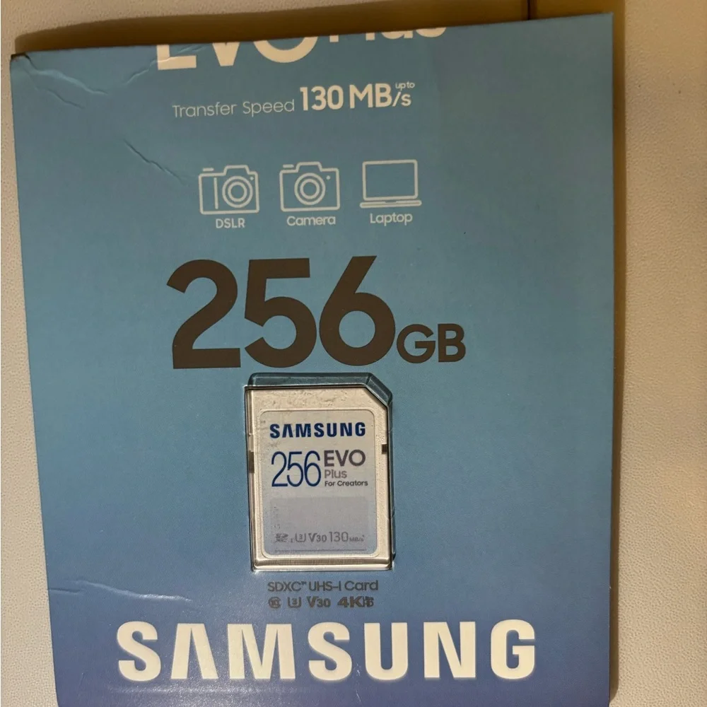 Samsung 256GB EVO Plus SDXC Card